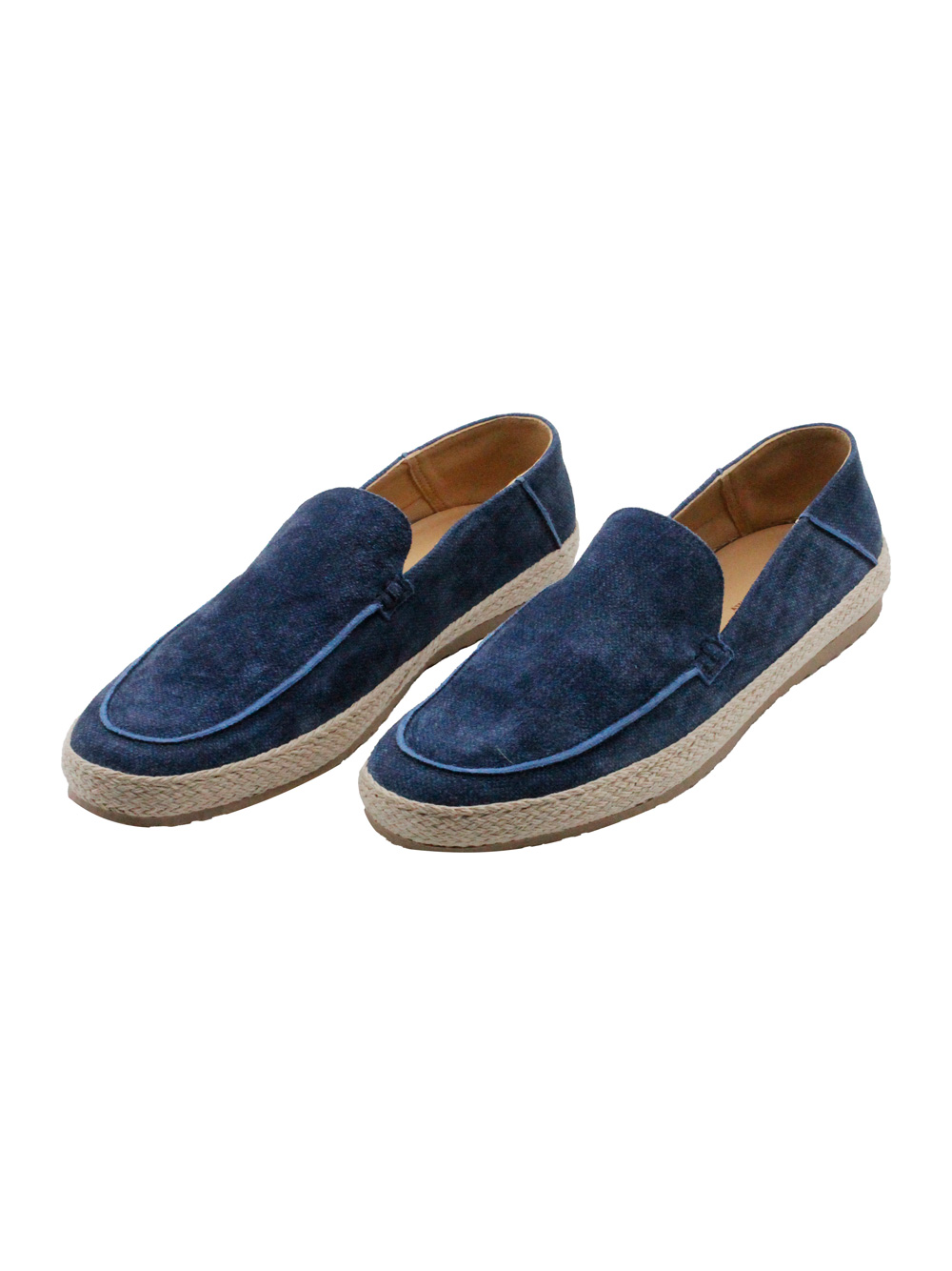 Scarpa mocassino Botti in suede effetto denim Colore Bluette (LIDO-251) Scarpa mocassino Botti in suede effetto denim Colore Bluette (LIDO-251)