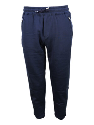Pantalone Eleventy in felpa di cotone jogging con coulisse Colore Blu (M75FELM12)